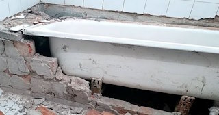 Демонтаж ванной комнаты в Протвино - стоимость работ от 837 руб. | Сварной-Прн